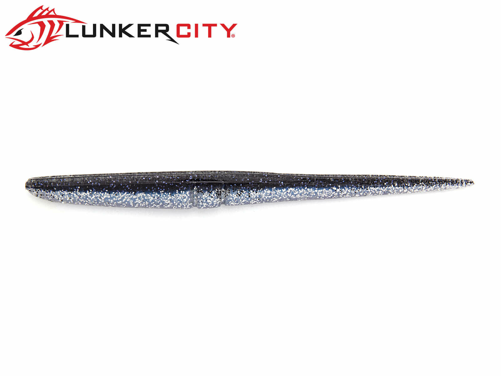 Lunker City 4.5 Ribster Gummiwurm Drop Shot