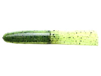 4.25" Salty Core Tube - Watermelon / Chartreuse