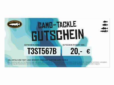 CAMO-Tackle Geschenkgutschein 20 EUR