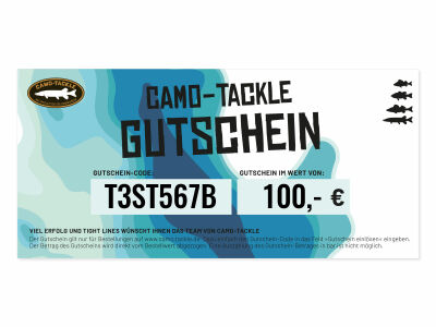 CAMO-Tackle Geschenkgutschein 100 EUR