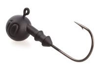 CAMO LURES Rundkopf Jigs BLACK