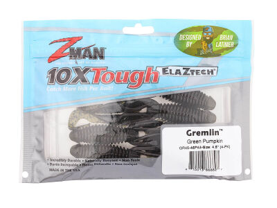 Z-Man GR45-268PK4 Gremlin, 4.5 California Craw, 4 Pack