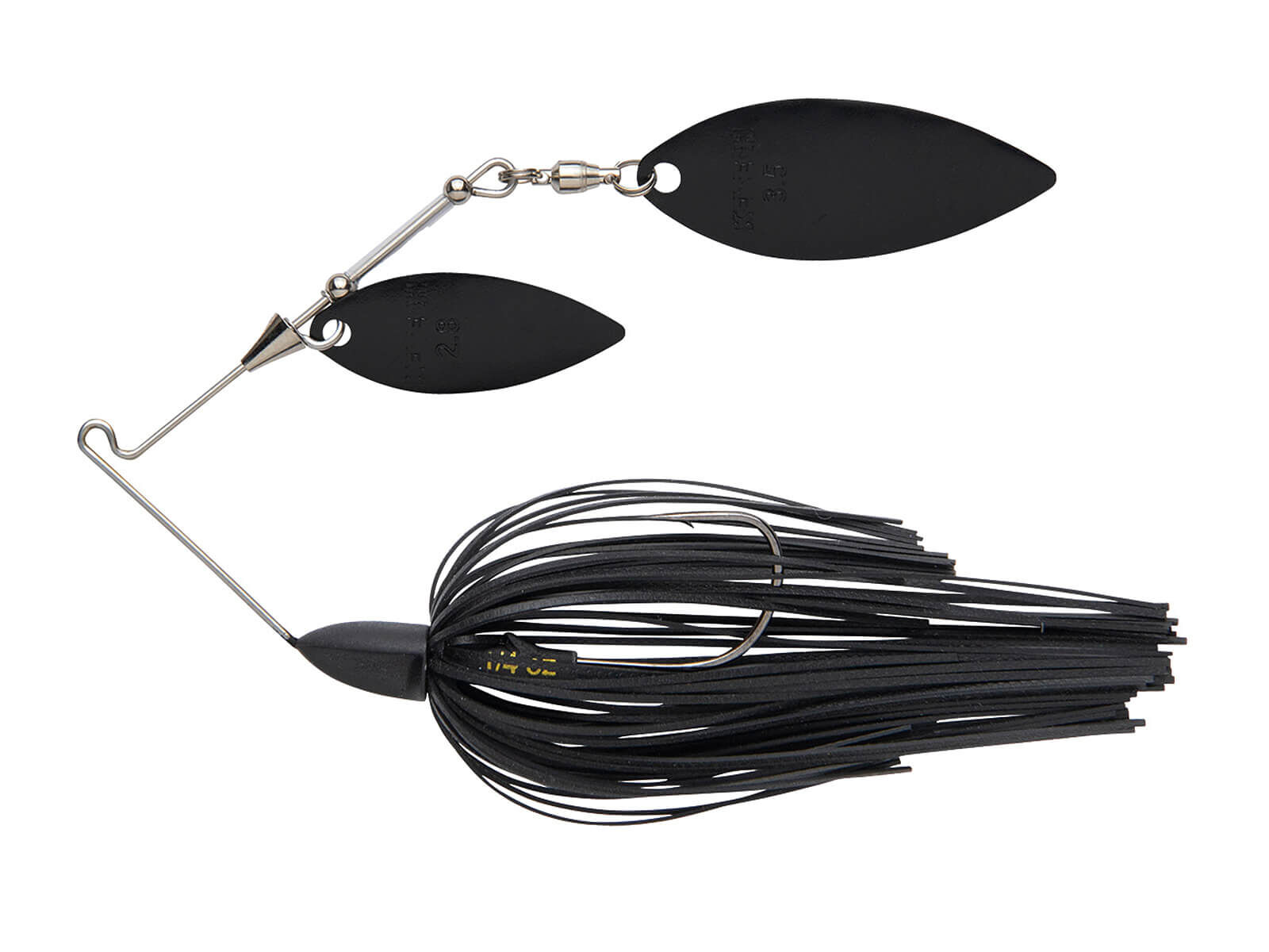 7.0g Baby Tee-Bone Spinnerbaits DW (001) Black