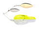 7.0g Baby Tee-Bone Spinnerbaits DW (509) White/Chart