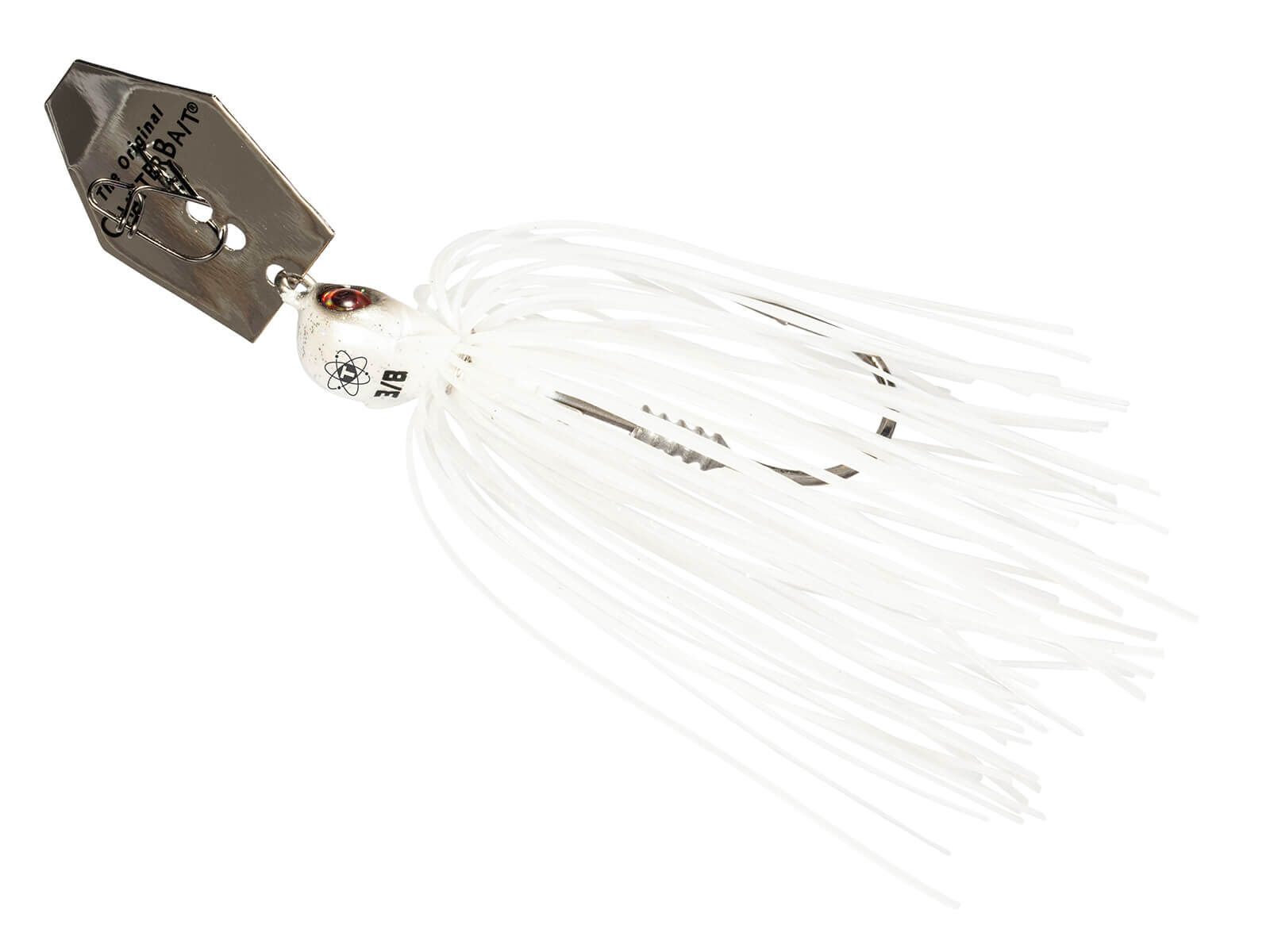 10.5g Tungsten ChatterBait Elite Evo - White