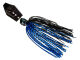 10.5g Tungsten ChatterBait Elite Evo - Black / Blue