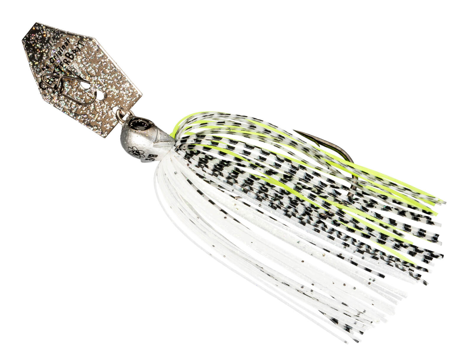 10.5g Tungsten ChatterBait Elite Evo - Glitter Bomb