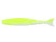 3.5&quot; Chattershad - Chartreuse/White