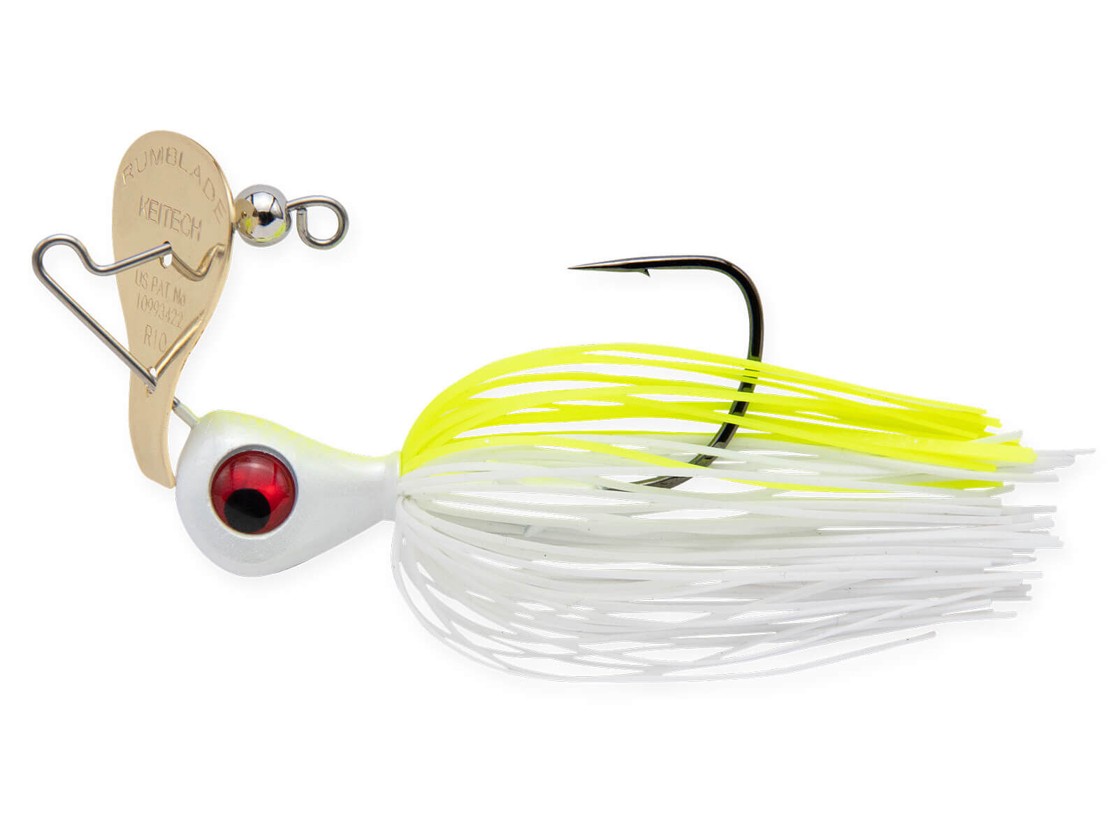 10.5g Rumblade Jig (509) White Chart